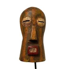 African Mask Kifwebe masks Tribe Songye society Wood head Home Décor-1155 picture