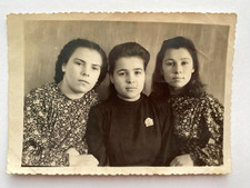 Beautiful girls pretty attractive young women Vintage Photo Portrait picture