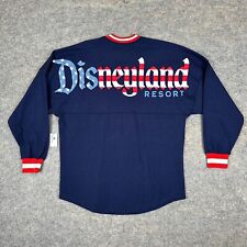 Disneyland Resort Spirit Jersey 4th of July Shirt Adult Small Red White Blue USA picture