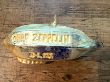 German Antique Glass Graf Zeppelin D-L127 Vintage Ornament 1900's, ships FREE picture