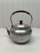 Vintage Small Aluminum Grease Teapot Made In Japan picture