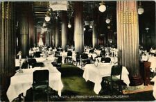 1909. INTERIOR, CAFE, HOTEL ST, JAMES, SAN FRANCISCO, CA POSTCARD r12 picture