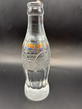 YEAR 2002 US OLYMPICS SOLID 24% LEAD CRYSTAL COCA COLA BOTTLE Limited Edition picture
