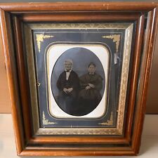 Antique Couples Portrait in Eastlake Frame picture
