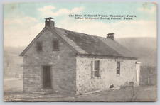 Postcard Womelsdorf, PA Home of Conrad Weiser, Penn's Indian Interpreter A154 picture