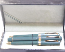 UNUSED OMAS Italia '90 Green fountain pen, ballpoint pen Limited Edition picture