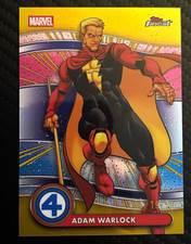 Topps 2026 Topps Finest Marvel Adam Warlock #051 Serial #/50 picture