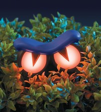 Haunted Hedge Spooky Eyes Halloween Prop Decoration Growling Shaking Sound picture
