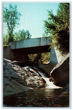 c1960's Squaw Brook, Central Adirondack Mountains Indian Lake NY Postcard picture