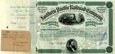 Northern Pacific Railroad Co. issued to J.S. Morgan and Co. - Autographed Stocks picture