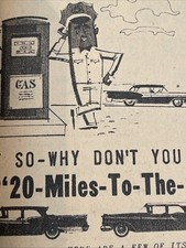 1959 Hammondsport NY Finger Lakes Shopping Guide Lot of 7 Retro Mid Century Ads picture
