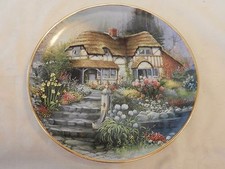 English Country Retreat by Andreas Orpinas Collector's Plate 8.125