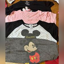 Disney parks women's tshirt sz xl this is a bundle of 4 tshirts picture