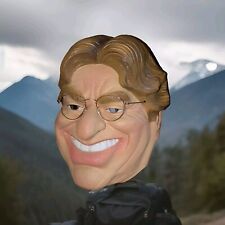 Halloween Mask Cesar Jerry Springer RARE Mask 1999 Caricature with Glasses.  picture