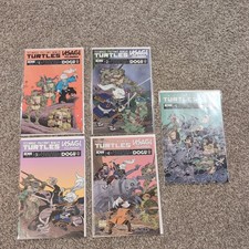TEENAGE MUTANT NINJA TURTLES USAGI YOJIMBO WHEREWHEN 1 2 3 4 5 lot set tmnt idw picture