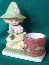 1978 Little  Luvkins St Patrick's Day  Votive Candle Holder  Figurine picture