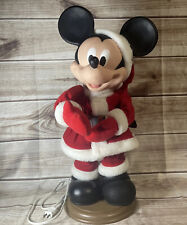 Vtg 1997 Santas Best Christmas Disney Mickey Mouse Animated Tested Works 25” picture