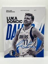 Luka Doncic Signed Autographed Photo Authentic 8x10 COA picture