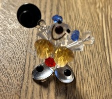 Schafer Vintage Austrian Crystal Happy Clown Figurine picture