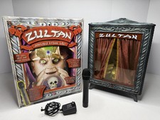 Vintage Gemmy Zultan Animated Light-Up Talking Fortune Teller *READ picture