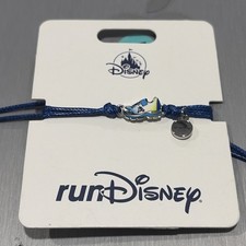 NWT Run Disney Disney Parks Bracelet RunDisney W/ Blue sneaker Charm authentic  picture