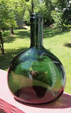 Vintage Mateus Rose Style Vintage Teal green empty Wine Bottle UNLABELED picture