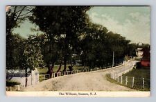 Sussex NJ-New Jersey, The Willows Scenic View Antique, Vintage c1911 Postcard picture