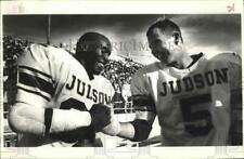 1993 Press Photo Jerod Douglas & Clint Rutledge, Floyd Casey Stadium, Waco picture