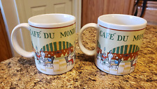 Cafe Du Monde MUGS Coffee Beignets NOLA Gift New Orleans Louisiana French Market picture