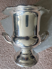 Vintage Gorham Heritage Silverplate Champagne & Wine Bucket Trophy Excellent picture