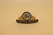 Delaware & Hudon Station Master Hat Badge picture