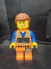  Lego - The Lego Movie - Emmet - Digital Alarm Clock 9” Lights Up Works Great picture