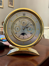 Bulova Millenia Table Clock Tested - Art Deco Style - Excellent Used Condition picture
