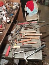 Vintage Lot Of 16 Stanley Plumb Estwing Craftsman Etc Etc Hammers Etc Etc picture