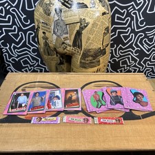 VINTAGE Michael Jackson 1984 CARD And STICKER Lot Of 56 With Bubble Gums picture
