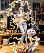 30cm One Piece Nika Nami Figure PVC Anime Statue Collectible Model W/Box picture