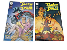 The Shadow Doc Savage #1 #2 NM Dark Horse 1995 Dave Stevens Cover Skeletons NM picture
