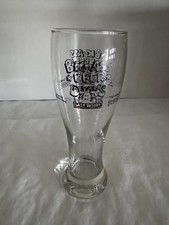Dicks Last Resort Big-Ass Beer YOU CAN'T KILL MAN BORN TO HANG Boston Glass 24oz picture