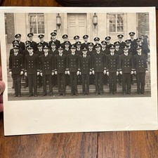 VTG 1942 WWII US Navy Officer Training Photo Penn State Diesel Engineering 8x10 picture