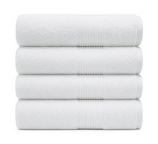 Luxury Bath Towels 4 Pack 650 GSM, 34