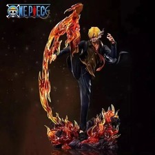 30CM One Piece Sanji GK Anime Figure Action Statue Collectible Model Gift picture