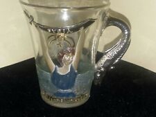 TI-027 Shriners Convention Handled Glass Cup 1904 Atlantic City Sailboat Woman picture