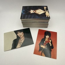 1996 Comic Images Elvira Mistress Of The Dark Trading Card Complete Set Of 72 picture