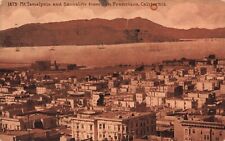 Mt. Tamalpais & Sausalito from San Francisco California CA 1915 Edward Mitchell picture