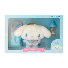 Sanrio Official Cinnamoroll Baby Plush Toy Baby Care Set Stuffed Toy Kawaii picture