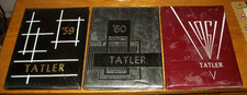 VINTAGE 1959, 60, 61 SESSER ILLINIOS HIGH SCHOOL TATLER YEARBOOKS RON MADDOX IL. picture