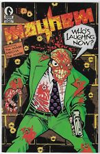 Mayhem #1 - 1989 Dark Horse -1st Stanley Ipkiss -The Mask -Never Read picture