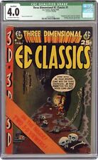 Three Dimensional E. C. Classics #1 CGC 4.0 QUALIFIED 1954 4373533002 picture