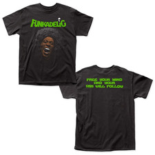 2 Sides Funkadelic Free Your Mind Shirt Black Cottn S-5XL K1813 picture