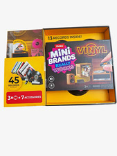 ZURU Mini Brands Really Works Mini Vinyl Record Set, 13 Records Inside, Age 3+ picture
